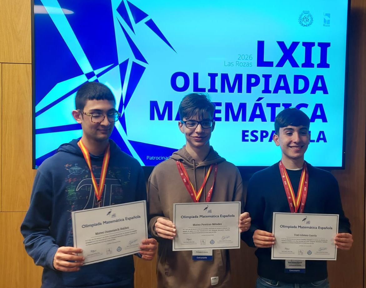 Foto de los medallistas